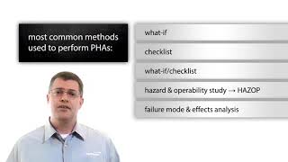 Process Safety Management PSM Process Hazard Analysis [upl. by Sherburne]