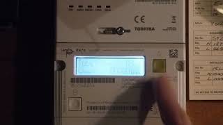 Landis and Gyr E470 Smart Meter [upl. by Nehtan]