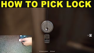 Call of Duty Black Ops Cold War How To Pick Locks Tutorial [upl. by Leblanc]