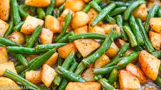 Roasted Green Beans and Potatoes [upl. by Schroeder]