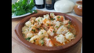 GAMBAS AL AJILLO EN EL HORNO [upl. by Patrizio]