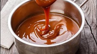 Dry caramel method I Easy way to make caramel sauce [upl. by Hoag]