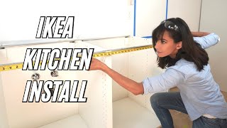 IKEA Kitchen Cabinets  Best IKEA Cabinet Installation Is… [upl. by Eliseo351]