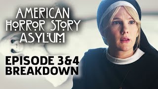 AHS Asylum Season 2 Episode 3 amp 4 Breakdown [upl. by Hennebery]