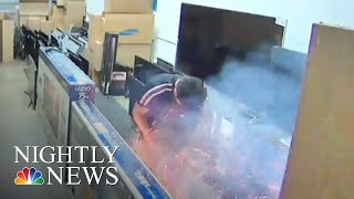 Exploding ECigarette Sparks Concern  NBC Nightly News [upl. by Irmine]