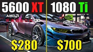 RX 5600 XT vs GTX 1080 Ti  in 2020 [upl. by Salema]