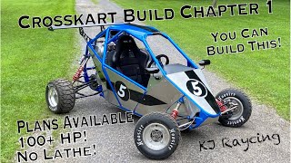 100HP Crosskart Build 1 Starting the Frame [upl. by Anceline]