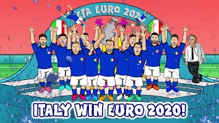 🏆Italy Win Euro 2020🏆 Italy vs England Final Penalty Shootout Penalties 32 11 Highlights [upl. by Idnym]