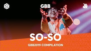 SOSO  Grand Beatbox Battle Loopstation 2019 Compilation [upl. by Ahsitruc358]