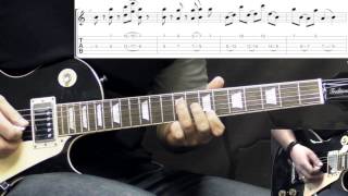 Black Sabbath  Fairies Wear Boots  Metal Rhythm Guitar Lesson wTabs [upl. by Reginnej672]