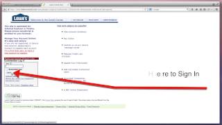 Lowes Credit Card Payment at wwwLowesVisaCreditcom [upl. by Ihtak]