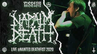 NAPALM DEATH  LIVE NANTES DEATHFIST 2020  WAREHOUSE  HD  FULL SET  MULTI CAM 28022020 [upl. by Berkman]