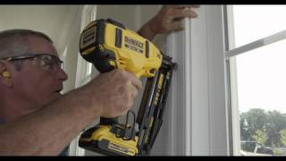 DEWALT DCN660 16 GA 20v MAX FINISH NAILER [upl. by Niawtna863]