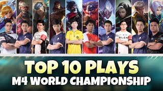 TOP 10 PLAYS FROM M4 WORLD CHAMPIONSHIP… 🔥 [upl. by Ploch910]