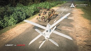 The Impact of ZALA Aero Group Made quotLancetquot Kamikaze Drones on the W4r in Ukraine [upl. by Retsevel]