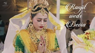 Ranjit amp Devia  Manipuri Wedding Highlight 2018 [upl. by Jobi524]