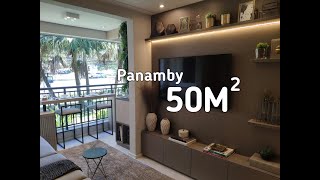 Apartamento Decorado Panamby  50 Metros Quadrados [upl. by Lotus]