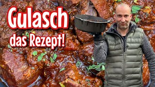 Gulasch  das Rezept  Westmünsterland BBQ [upl. by Earehs867]