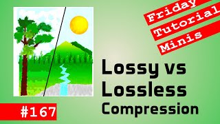 Lossy vs Lossless Compression  Friday Minis 167 [upl. by Ludwog847]