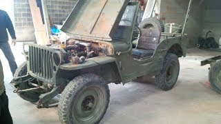 Restauration jeep willys 1945 [upl. by Ardried]