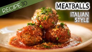 Secret to Juicy Italian Style Meatballs [upl. by Arta187]