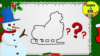 Christmas Guessing Game  Christmas Vocabulary Game [upl. by Maupin]