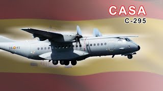 CASA C295  The best transport aircraft in its price range [upl. by Angrist284]