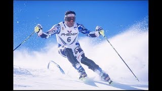 Alberto Tomba slalom gold WCS Sierra Nevada 1996 [upl. by Tedda]