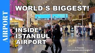 INSIDE ISTANBUL AIRPORT  Duty Free Shops amp Restaurants at Istanbul International Airport [upl. by Viscardi]