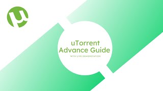 How to download and install uTorrent with Advance Setup [upl. by Neurath894]