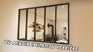 Comment faire un miroir imitation verrière [upl. by Pagas224]