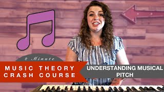 Understanding Musical Pitch — Music Theory Crash Course [upl. by Gimble]