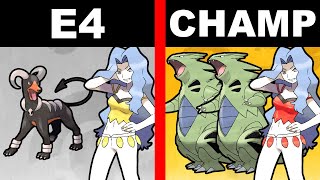 If Every Elite Four Member Became Champion [upl. by Aitsirt271]