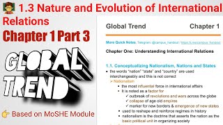 Global Trend Chapter 1  Part 3 [upl. by Rankin]