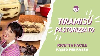 Tiramisù con uova pastorizzate  Antonietta Polcaro [upl. by Etnahsa]