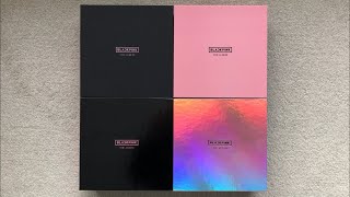 ♡Unboxing BLACKPINK 블랙핑크 1st Studio Album The Album Ver 1 2 3 amp 4♡ [upl. by Atnod]