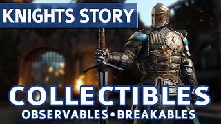 For Honor  All Collectible Locations Observables amp Breakables  Knights Campaign [upl. by Capwell979]