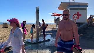 Gran Canaria Playa del Ingles Maspalomas 24 December 2019 [upl. by Nyrmak]