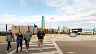 Orlando Walk International Premium Outlets to Universal Studios · Florida USA 4K [upl. by Keli374]