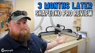 Shapeoko Pro XXL HONEST REVIEW Three Months Later [upl. by Roban]