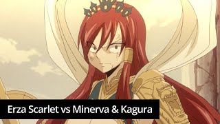 Erza vs Kagura and Minerva [upl. by Marina]