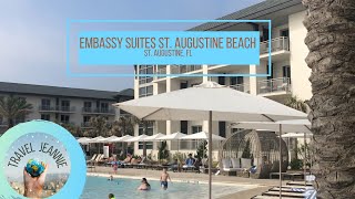 Embassy Suites St Augustine Beach Florida Video Tour [upl. by Allesiram]