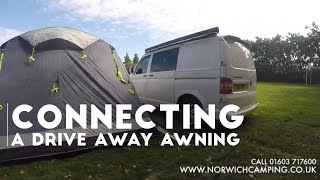 How To amp Ways To Attach A DriveAway Awning [upl. by Rett]