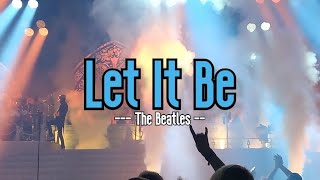 Let It Be KARAOKE  The Beatles [upl. by Doowyah799]