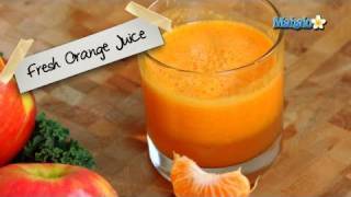 How to Make Fresh Orange Juice [upl. by Anees]