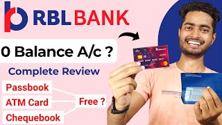 RBL Bank Account Opening Online  Full Review  RBL Bank Zero Balance Account Opening Online [upl. by Roid]