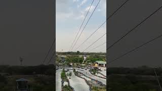 Zip line at simcha adventure park Indore [upl. by Atteuqahc]