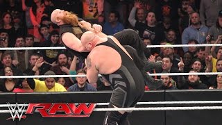 Big Show Demon Kane amp Ryback vs The Wyatt Family Raw February 22 2016 [upl. by Rengia]