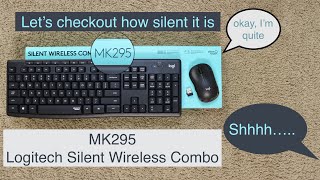 Logitech MK295 Wireless Mouse amp Keyboard Combo English Review 275 920 unboxing mk295 review wfh [upl. by O'Donnell]