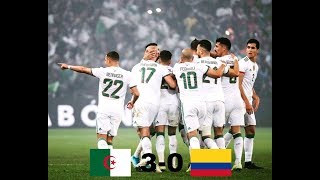 Résumé du match Algérie 30 Colombie [upl. by Papert69]